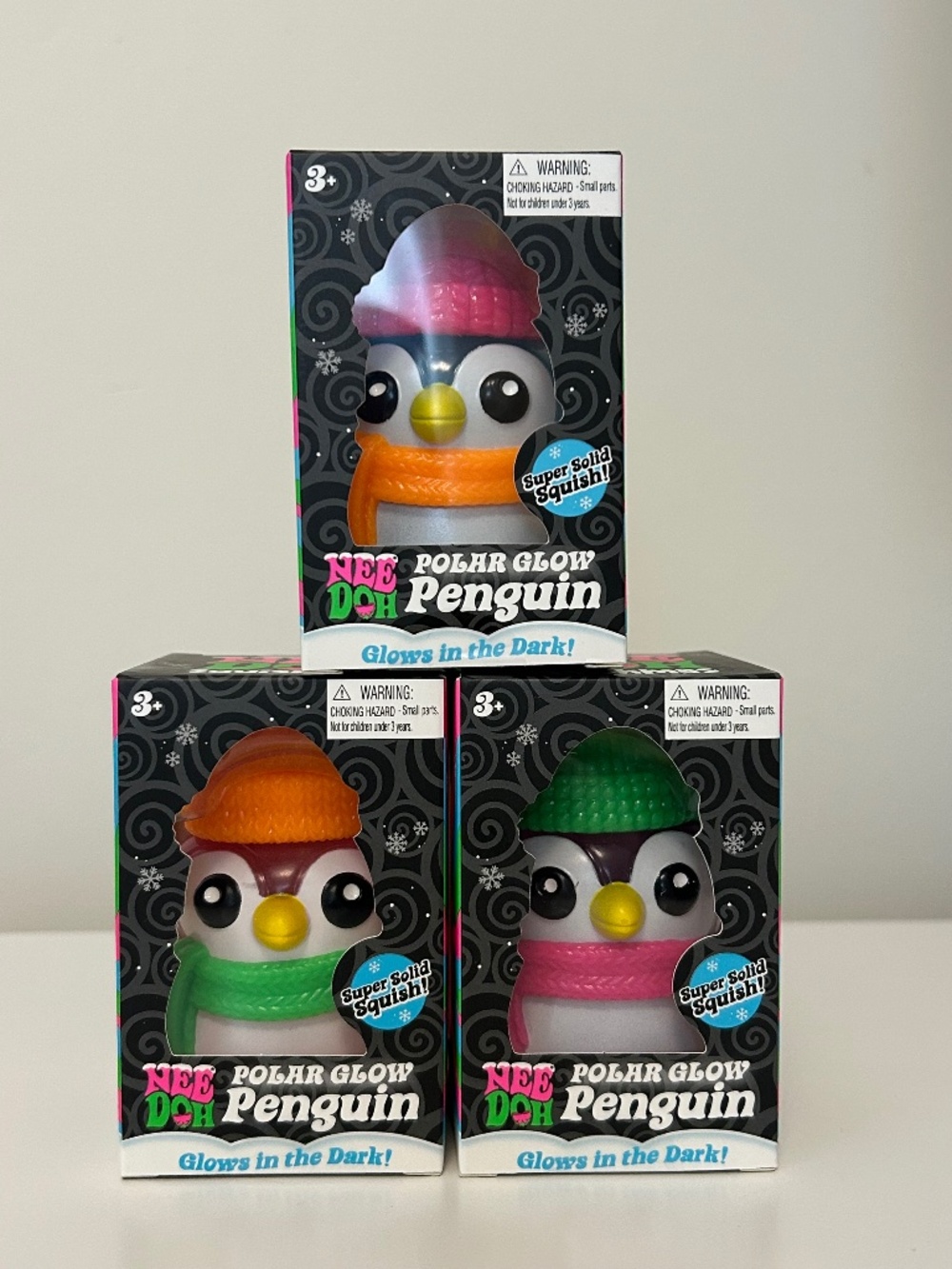 Needoh Polar Glow Penguin - NEW